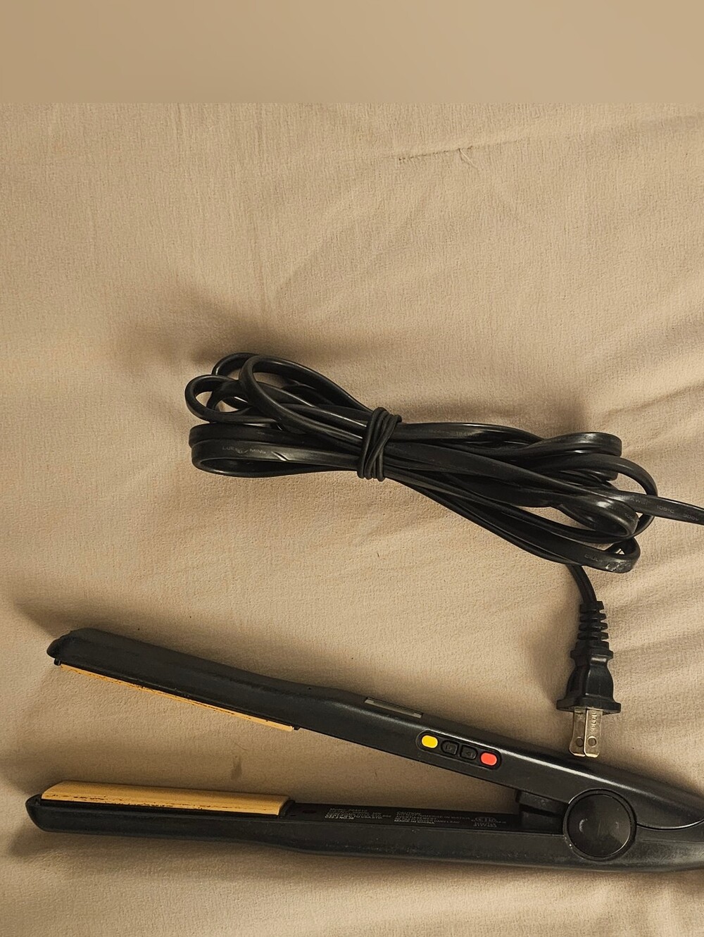GVP Black/gold Hair Straightener Flat Iron